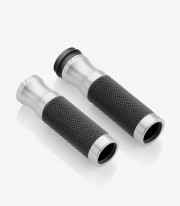 Puños Rizoma Sport Ride by Wire Plateados GRDW205Z22A
