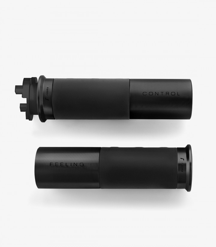 Rizoma Icon Ride by Wire Grips Black GRDW225Z22B