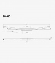 Rizoma Handlebar MA015B Black