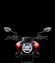 Retrovisores Rizoma Genesi Plateados BS173A+BS174A