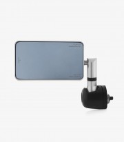 Rizoma Quantum End Silver Mirrors BS211Ax2