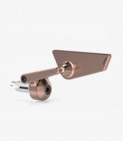 Retrovisores Rizoma Cut-Edge Rosas Metálicos BS295MR+BS296MR