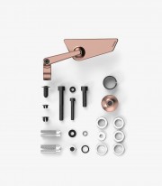 Retrovisores Rizoma Cut-Edge Rosas Metálicos BS295MR+BS296MR