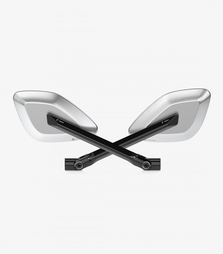 Retrovisores Rizoma Blind Spot Plateados BS326A