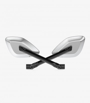 Retrovisores Rizoma Blind Spot Plateados BS326A