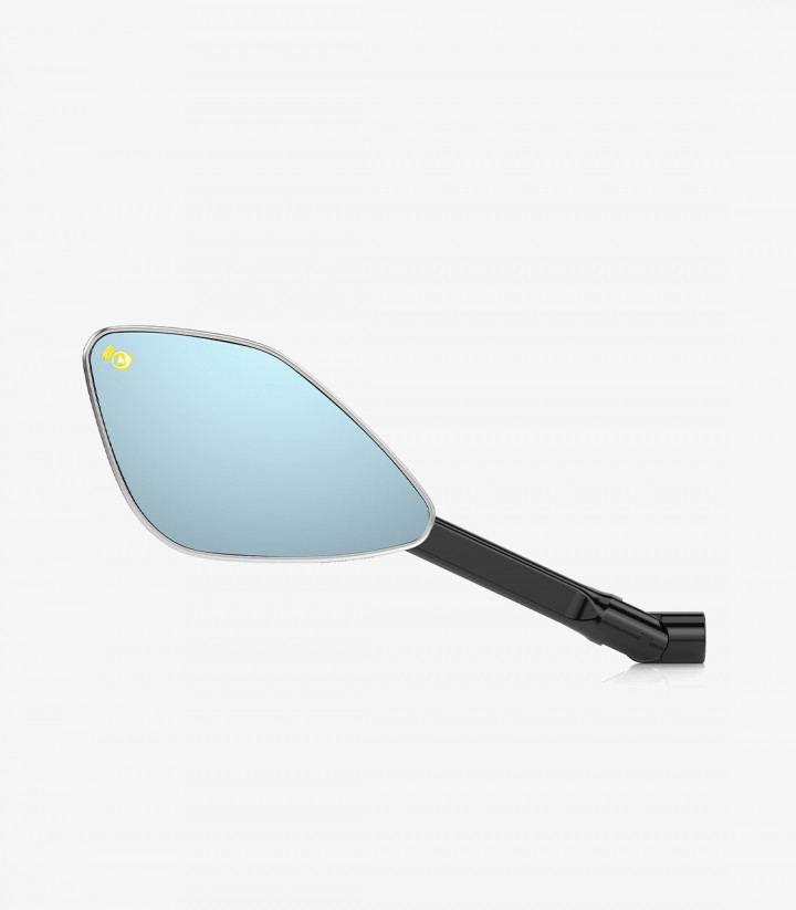Retrovisores Rizoma Blind Spot Plateados BS326A