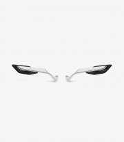 Retrovisores Rizoma Stealth Max Plateados BSN140A