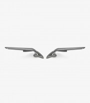 Retrovisores Rizoma Stealth Grises BSS020D