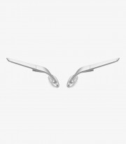 Retrovisores Rizoma Stealth Plateados BSS031A