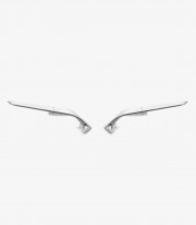Retrovisores Rizoma Stealth Plateados BSS040A