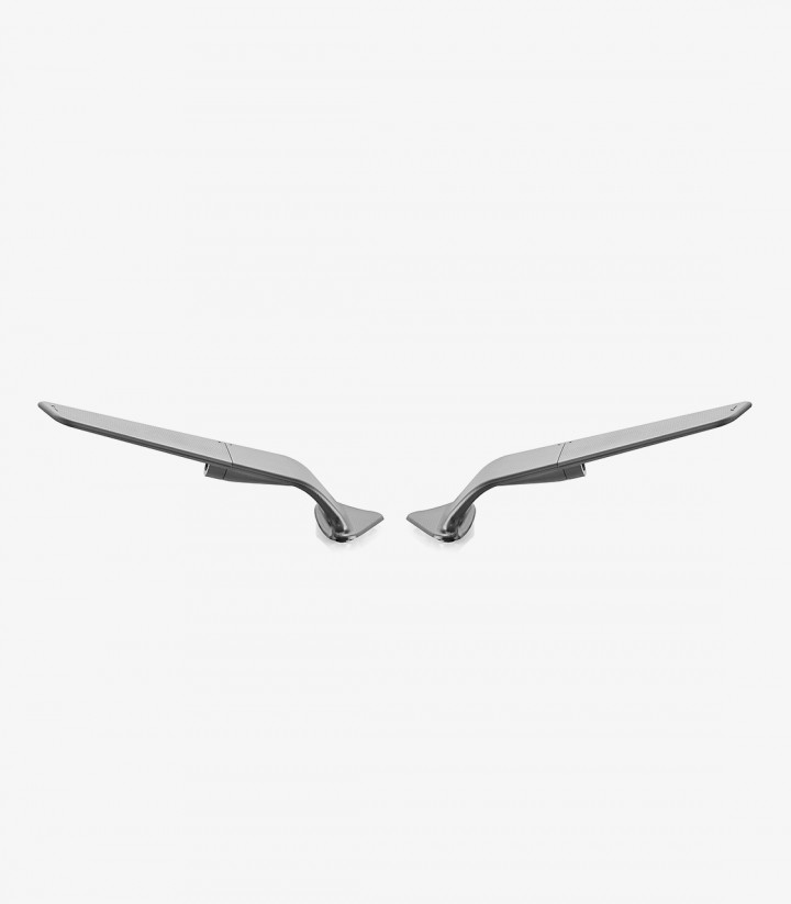 Retrovisores Rizoma Stealth Grises BSS042D