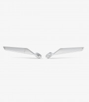 Retrovisores Rizoma Stealth Plateados BSS062A