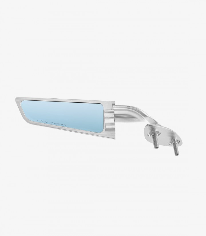 Retrovisores Rizoma Stealth Plateados BSS070A