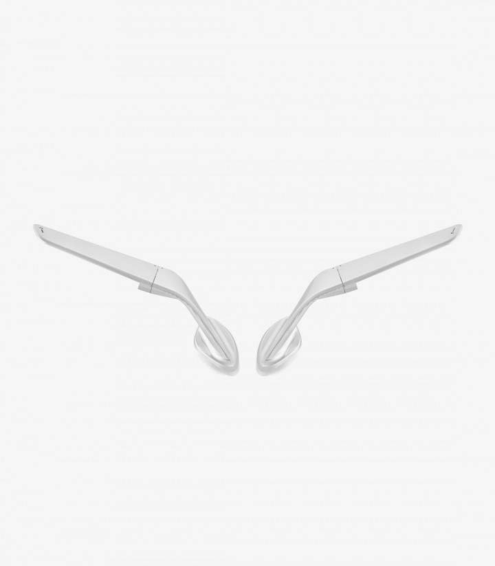 Rizoma Spiegel Stealth Silber BSS070A
