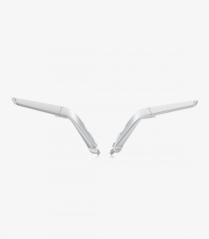 Rizoma Spiegel Stealth Silber BSS101A
