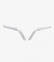 Retrovisores Rizoma Stealth Plateados BSS101A