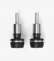 Rizoma Frame Sliders Yamaha MT-07 / Pure / Y-AMT (21-25) PM224A Silver