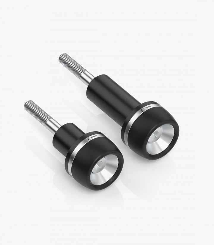 Topes Anticaída Rizoma Plateados Yamaha MT-09 / SP / Y-AMT (22-25) PM225A