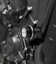 Topes Anticaída Rizoma Plateados Yamaha MT-09 / SP / Y-AMT (22-25) PM225A