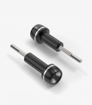 Topes Anticaída Rizoma Plateados Kawasaki Z900 / SE / A2 (17-26) PM331A