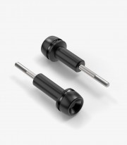 Rizoma Frame Sliders Triumph Speed Triple 1200 RR/RS/RX (21-25) PM516B Black