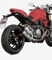 MIVV MK3 Exhaust Stainless Steel for Ducati Monster / 821 / 1200 / S (17-21) D.042.SM3X