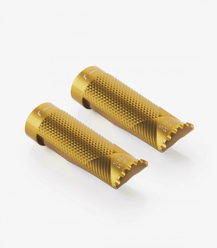 Rizoma Fußrasten Snake Gold PE615G