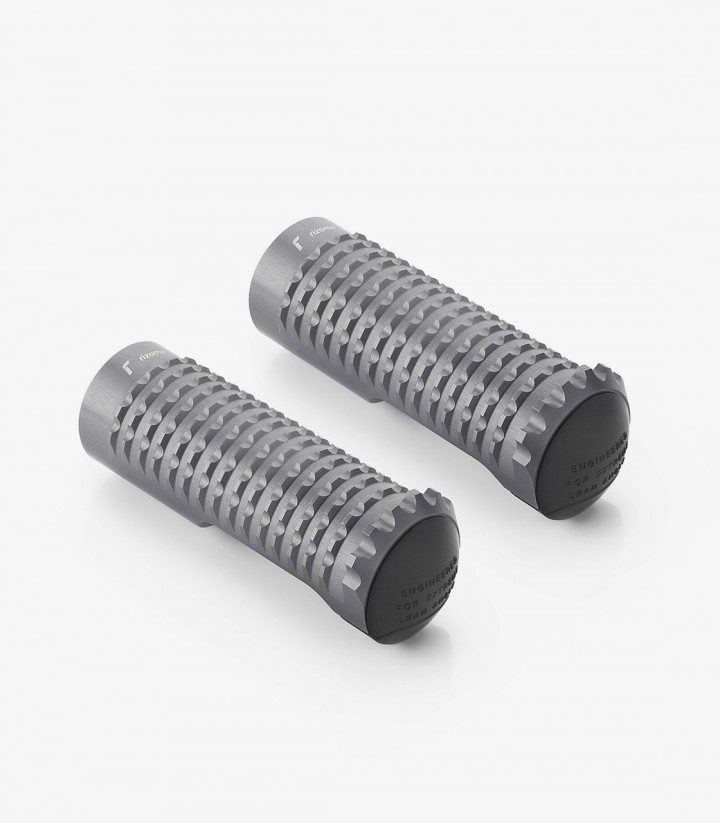 Rizoma Fußrasten Extreme Grau PE631D