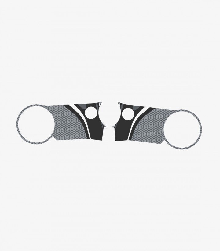 Protector tija Radikal Puig 22200U color Gris para Honda CBR600RR (24-25)