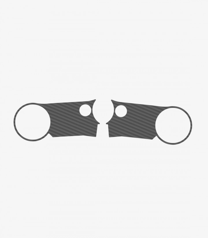 Protector tija Xtreme Puig 22201C color Símil carbono para Honda CBR600RR (24-25)
