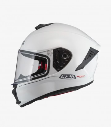 NZI Wake White Full Face Helmet