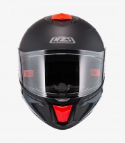 NZI Wake Stream Booster Matte Red and Black Full Face Helmet