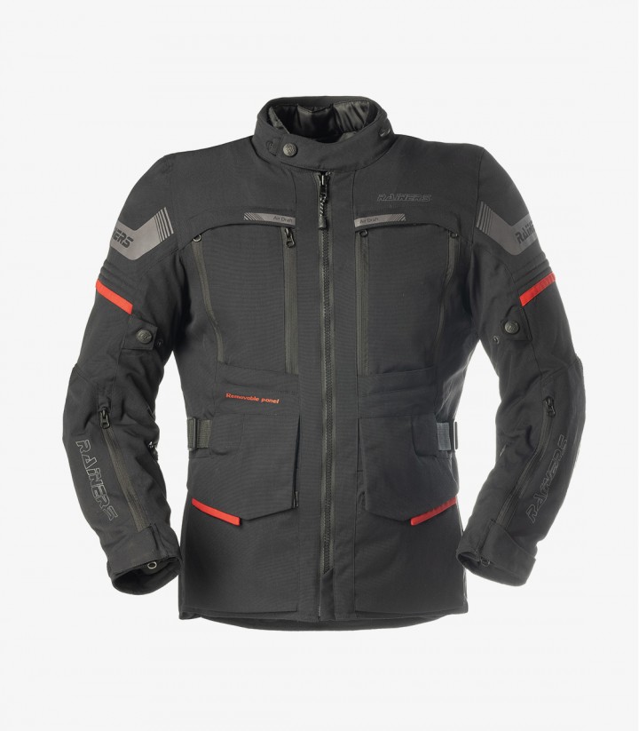 Jacke Desert von Rainers (Winter) Unisex in der Farbe Schwarz und Neon