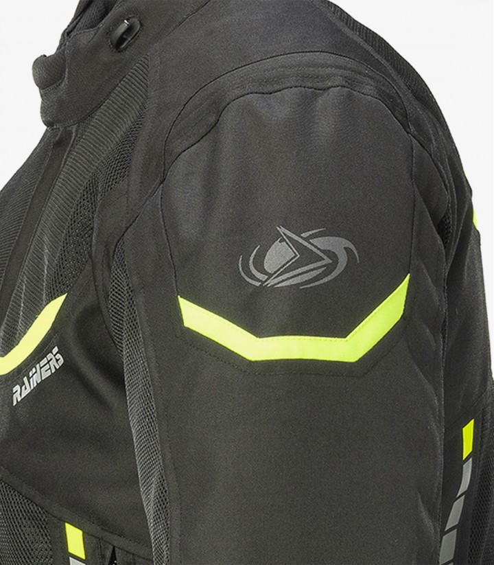 Jerez2 Summer Jacket unisex from Rainers in color black & fluor