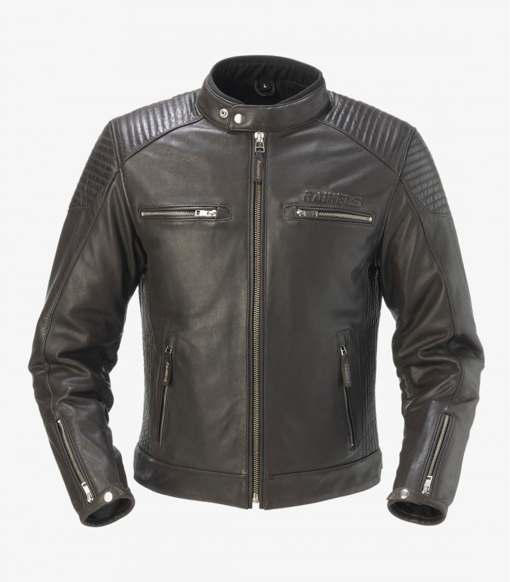 Chaqueta de Piel para hombre Atlanta color marrón de Rainers