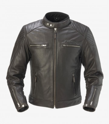 Atlanta Leather Jacket for men from Rainers in color brown
