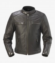 Atlanta Leather Jacket for men from Rainers in color brown