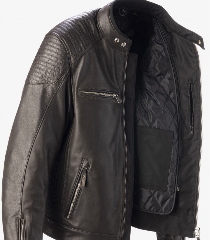 Chaqueta de Piel para hombre Atlanta color marrón de Rainers