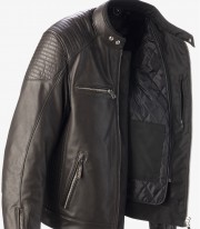 Chaqueta de Piel para hombre Atlanta color marrón de Rainers