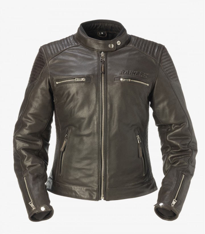 Jacke Nicol von Rainers (Leder) für Damen in der Farbe Braun