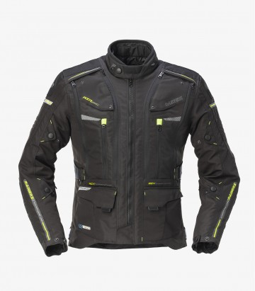 Jacke Trivor von Rainers (Winter) Unisex in der Farbe Schwarz und Neon