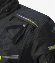 Chaqueta de Invierno unisex Trivor color negro y fluor de Rainers