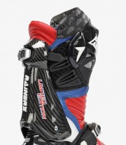 Rainers 999 GP Carbono Red, White and Blue unisex motorcycle boots