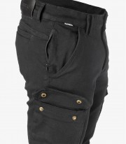 Zack Motorcycle Pants for man color Black from Rainers