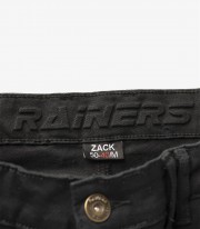 Zack Motorcycle Pants for man color Black from Rainers