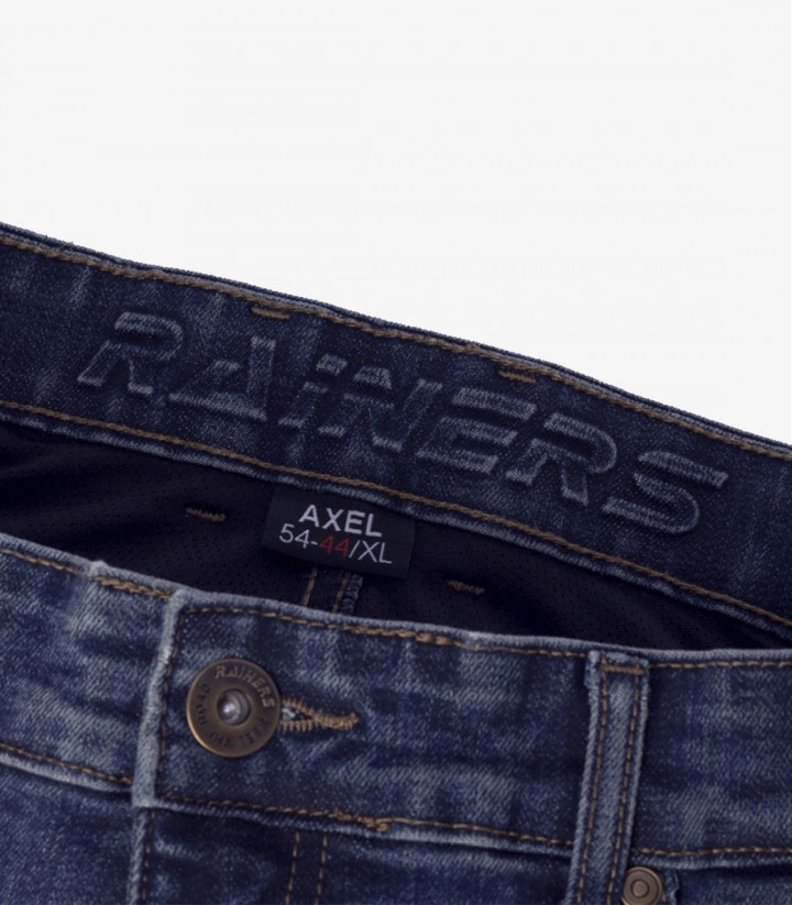 Axel Motorcycle Jeans Unisex color Blue from Rainers