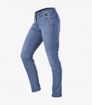 Zoey Motorcycle Jeans for Woman color Blue from Rainers
