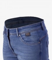 Zoey Motorcycle Jeans for Woman color Blue from Rainers