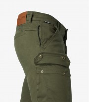 Zack Motorcycle Pants for man color Green from Rainers
