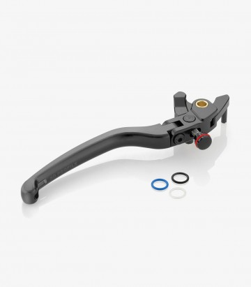 Rizoma 3D Brake Lever Kawasaki ZX-10R, ZX-6R (06-16), Z1000, Z1000 SX (07-16), Z750 R (11-12) Black LBJ301B